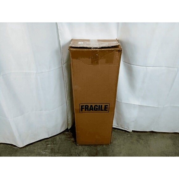 3 Panel Fractal Abstract Floral Wall Art - Black/White Abstract Art ~36"x28" - Picture 4 of 7